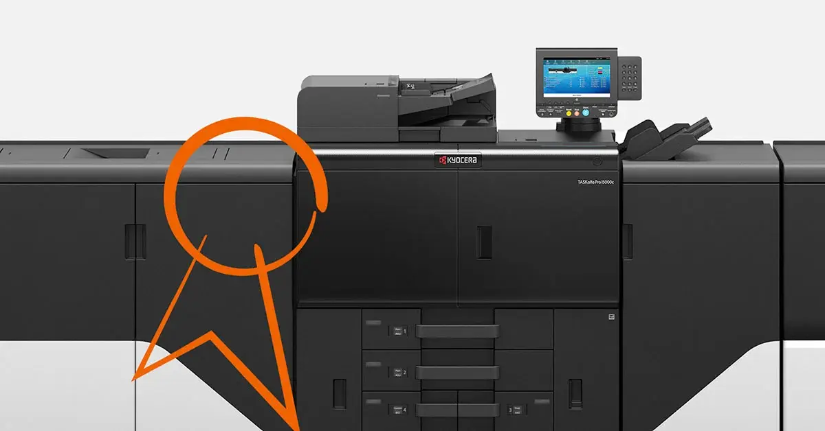 Kyocera's TASKalfa Pro 15000c wins the Best Colour SRA3 Award